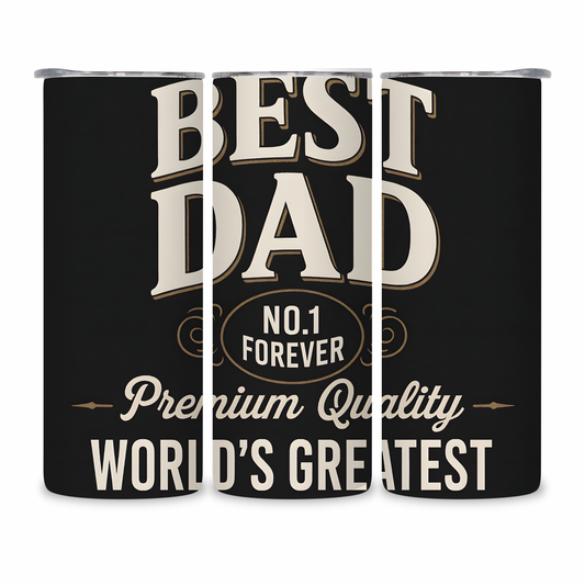 20 OZ Dad Stainless Steel Tumblers