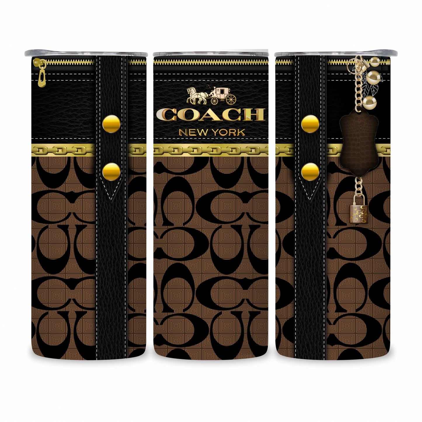 20 OZ Designer Stainless Steel Tumblers