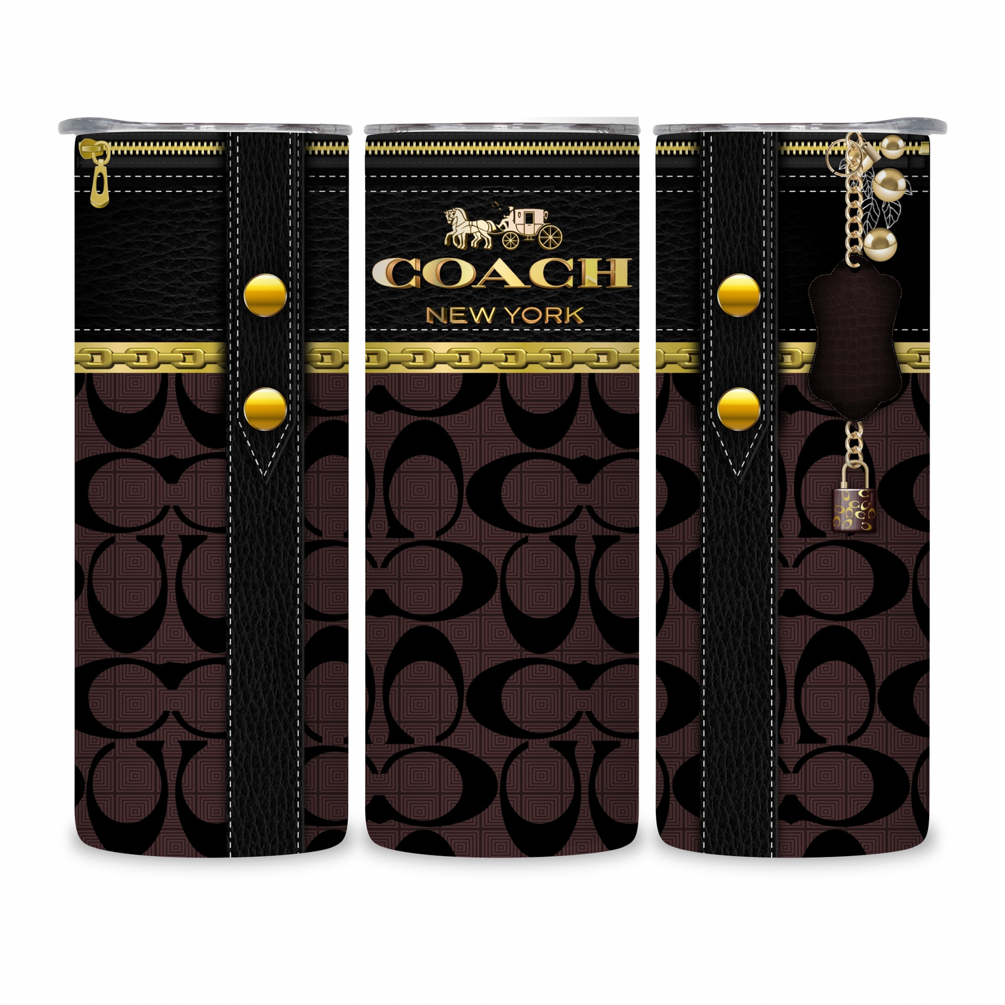 20 OZ Designer Stainless Steel Tumblers