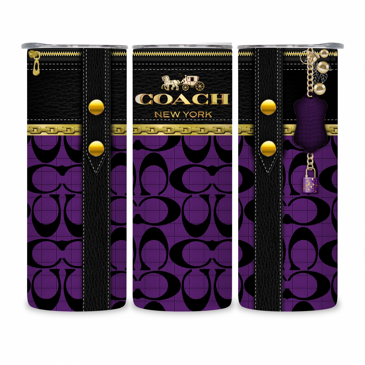 20 OZ Designer Stainless Steel Tumblers