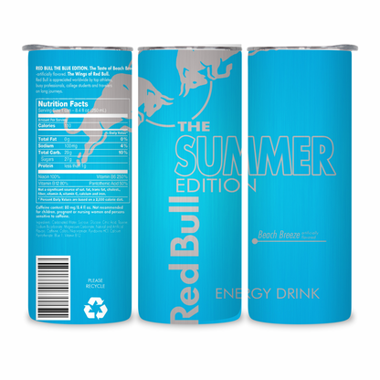 20 OZ Energy Drinks Stainless Steel Tumblers