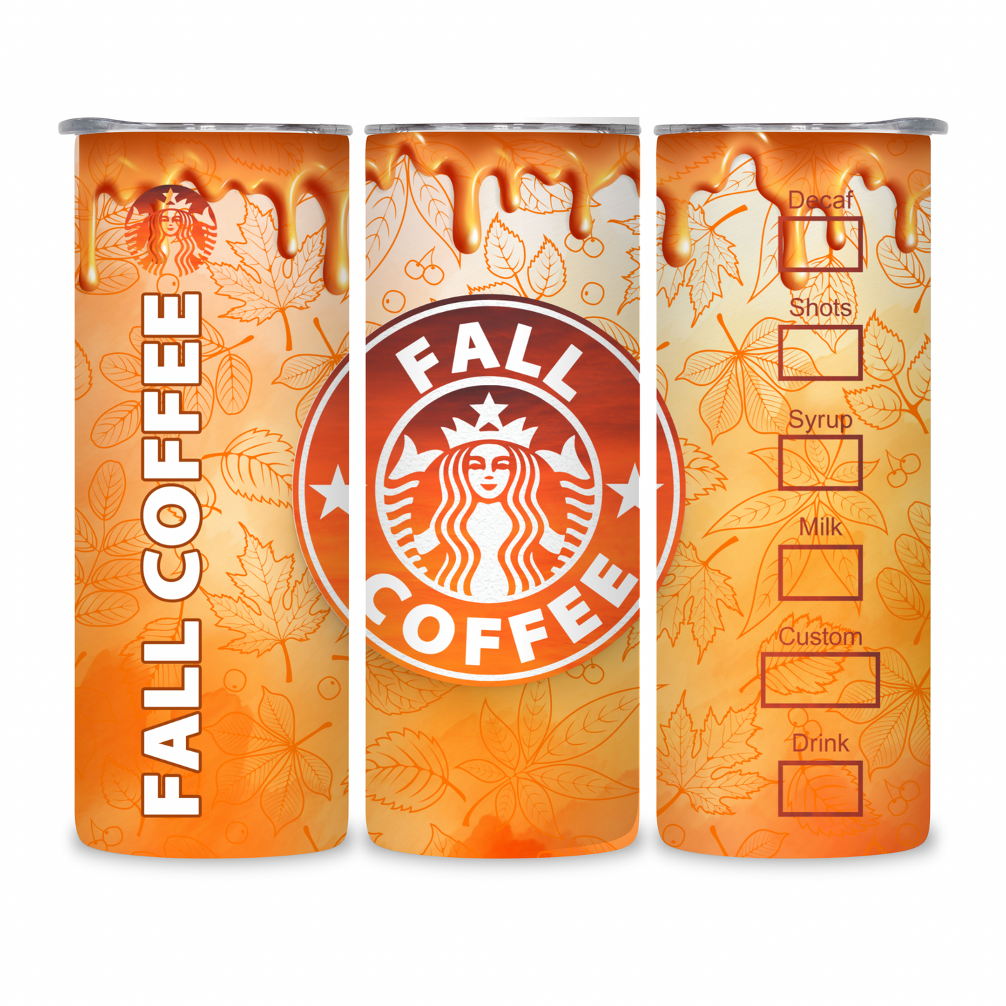 20 OZ Fall Stainless Steel Tumblers