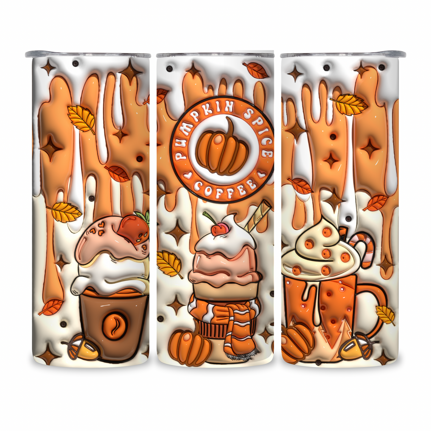 20 OZ Fall Stainless Steel Tumblers