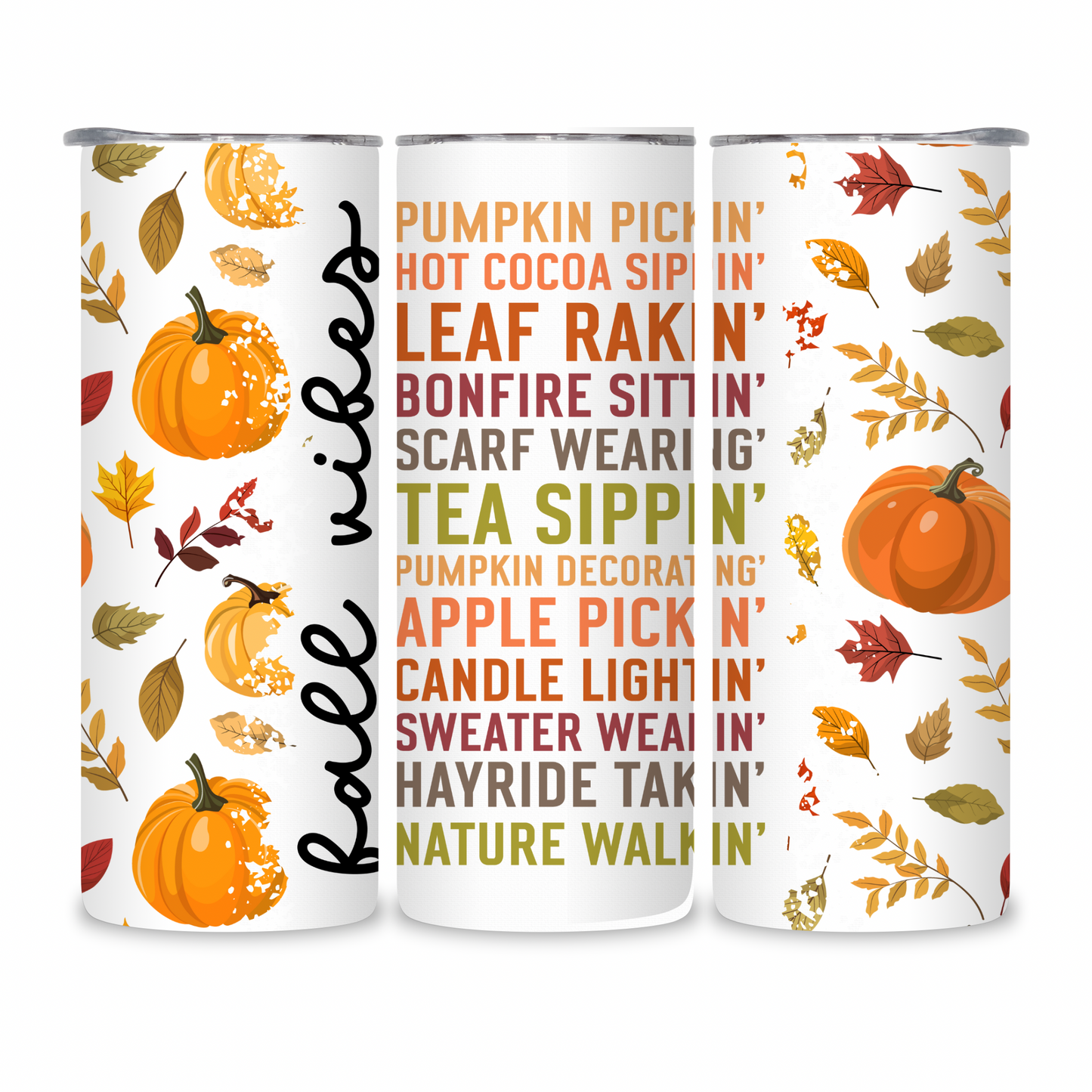 20 OZ Fall Stainless Steel Tumblers