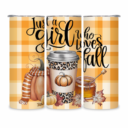20 OZ Fall Stainless Steel Tumblers