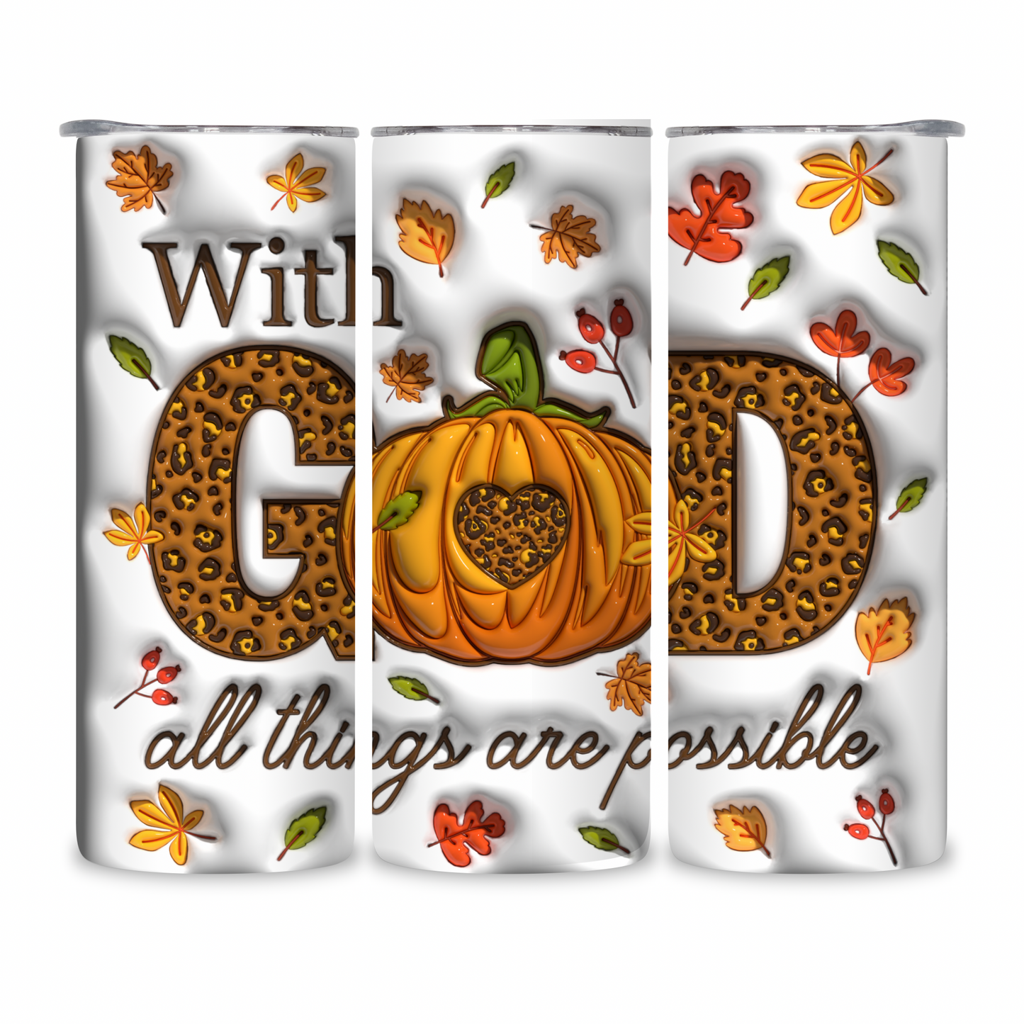 20 OZ Fall Stainless Steel Tumblers