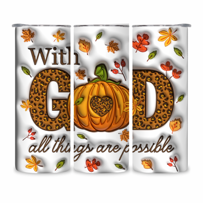 20 OZ Fall Stainless Steel Tumblers