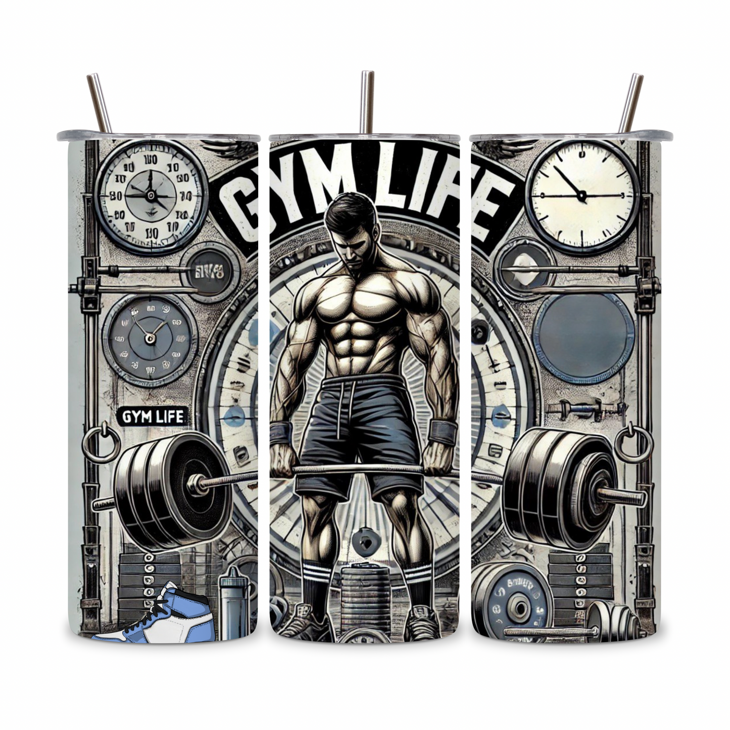 20 OZ Men’s Fitness Stainless Steel Tumblers