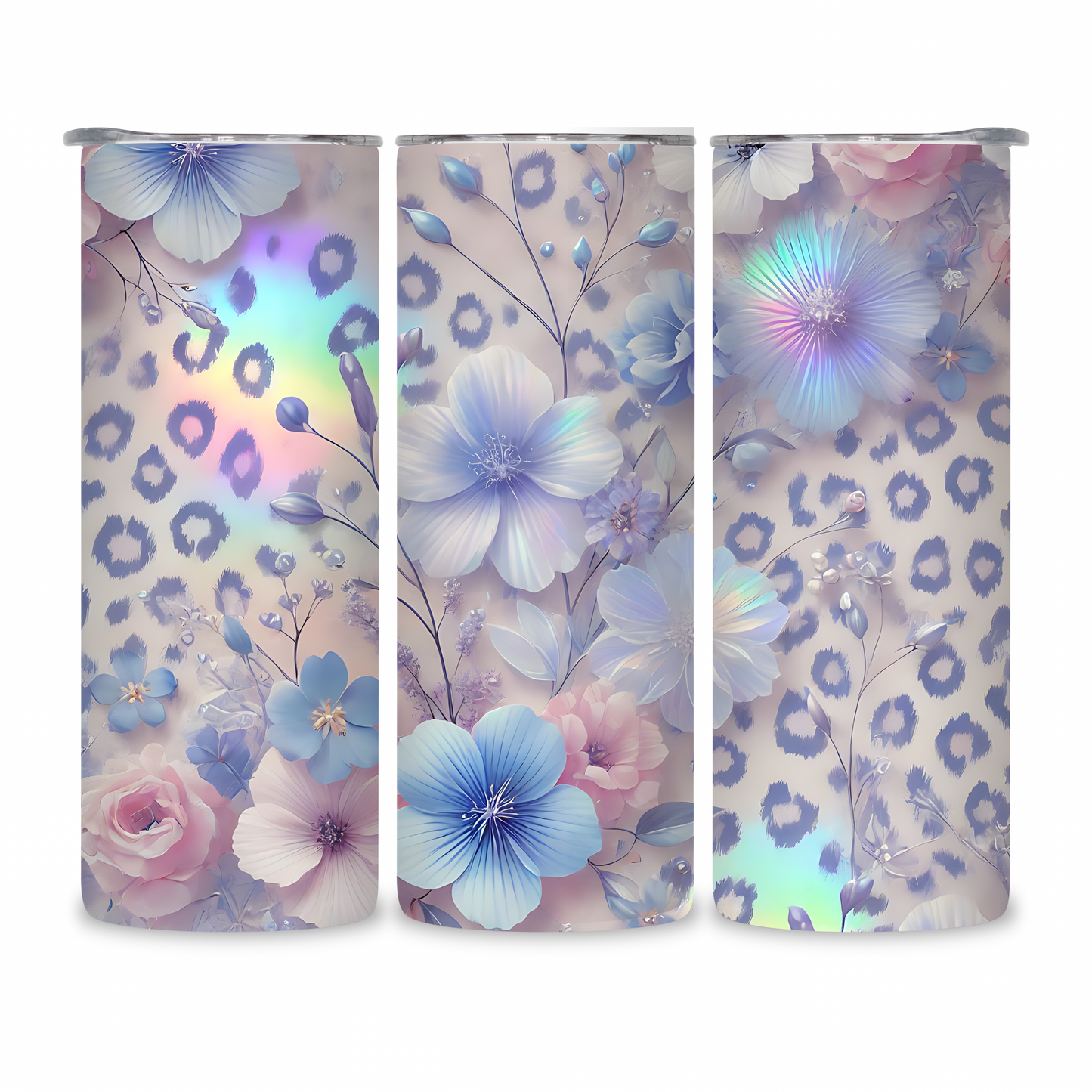 20 OZ Flowers Stainless Steel Tumblers