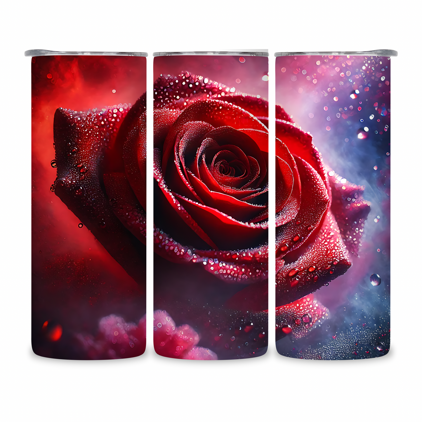 20 OZ Flowers Stainless Steel Tumblers