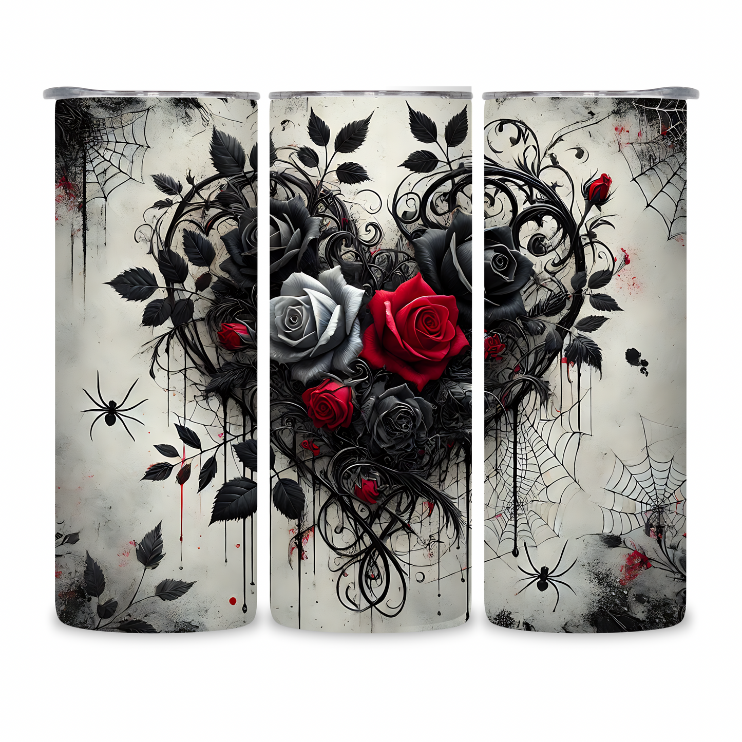20 OZ Flowers Stainless Steel Tumblers