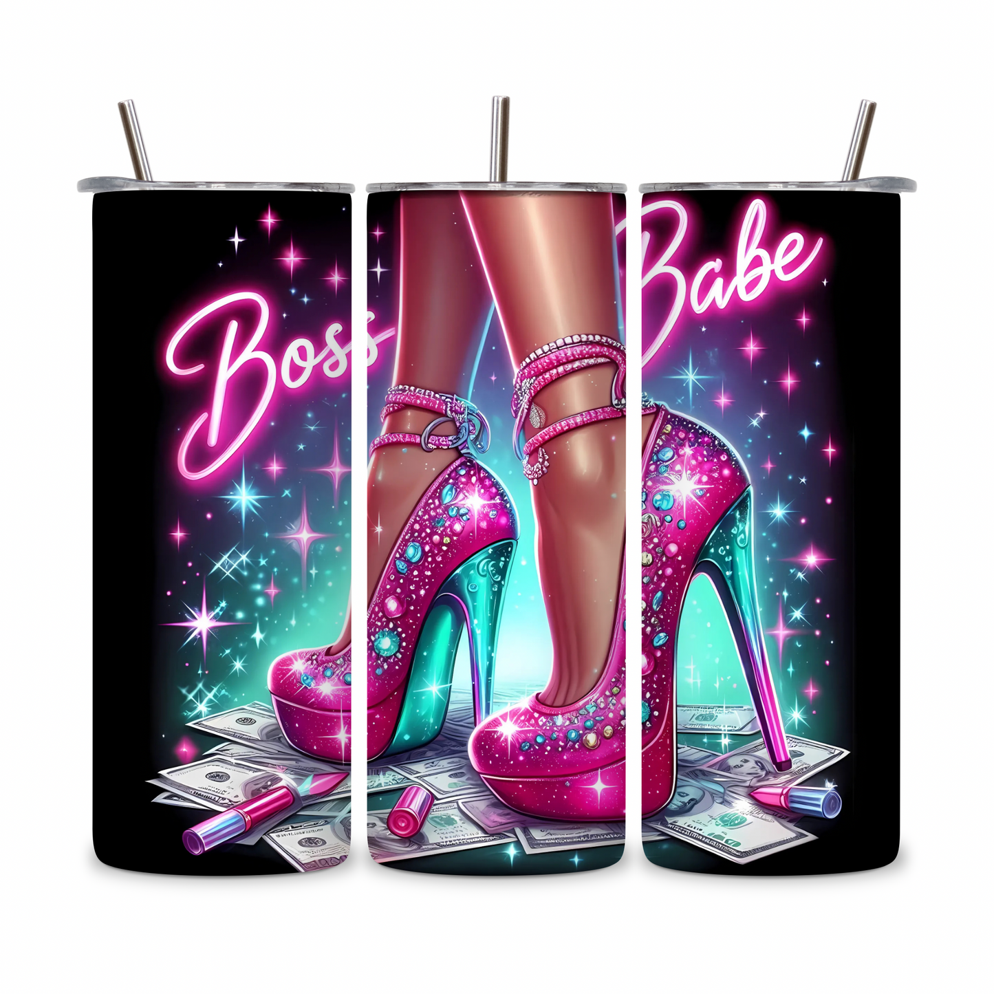 20 OZ Girl Boss Stainless Steel Tumblers