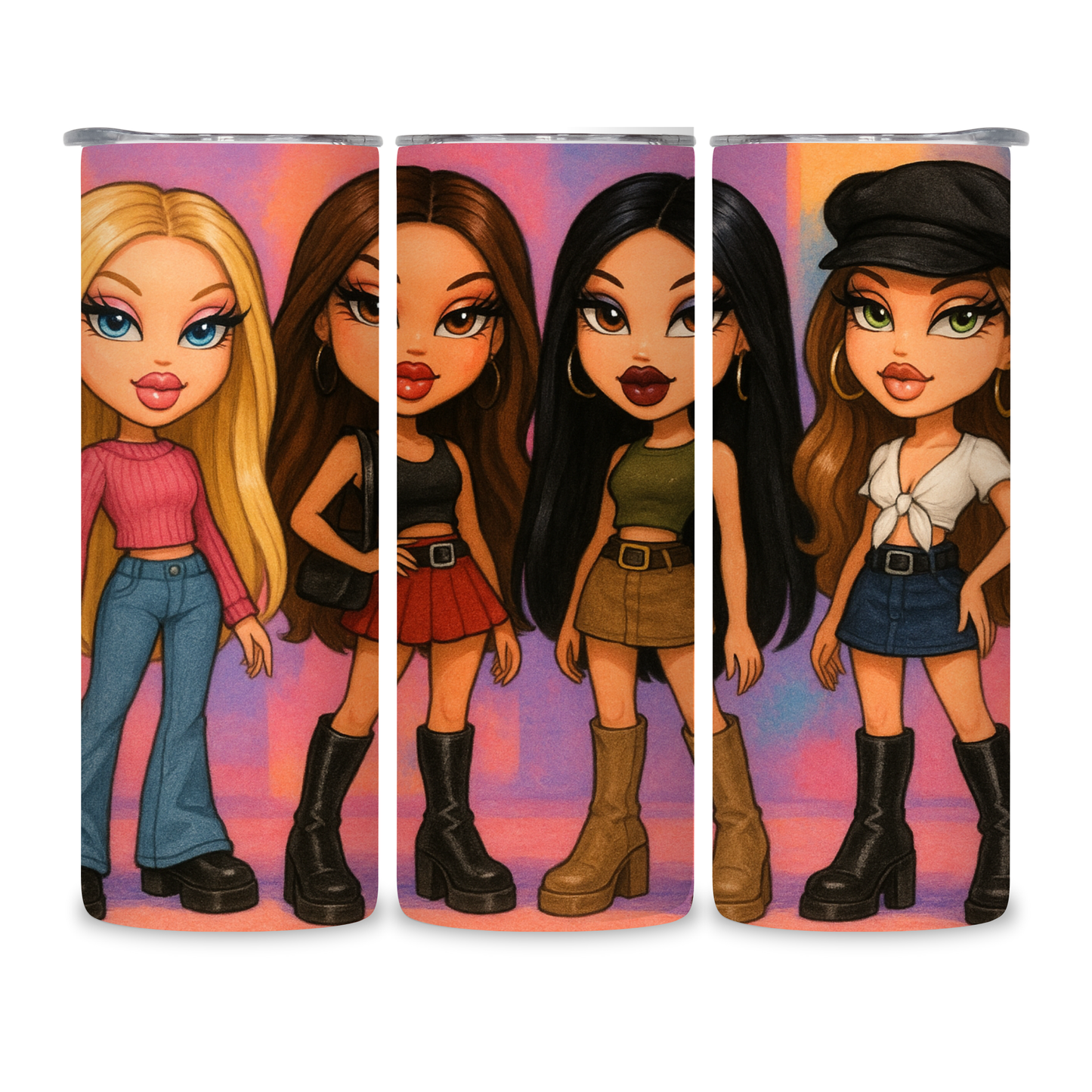 20 OZ Best Friends Stainless Steel Tumblers