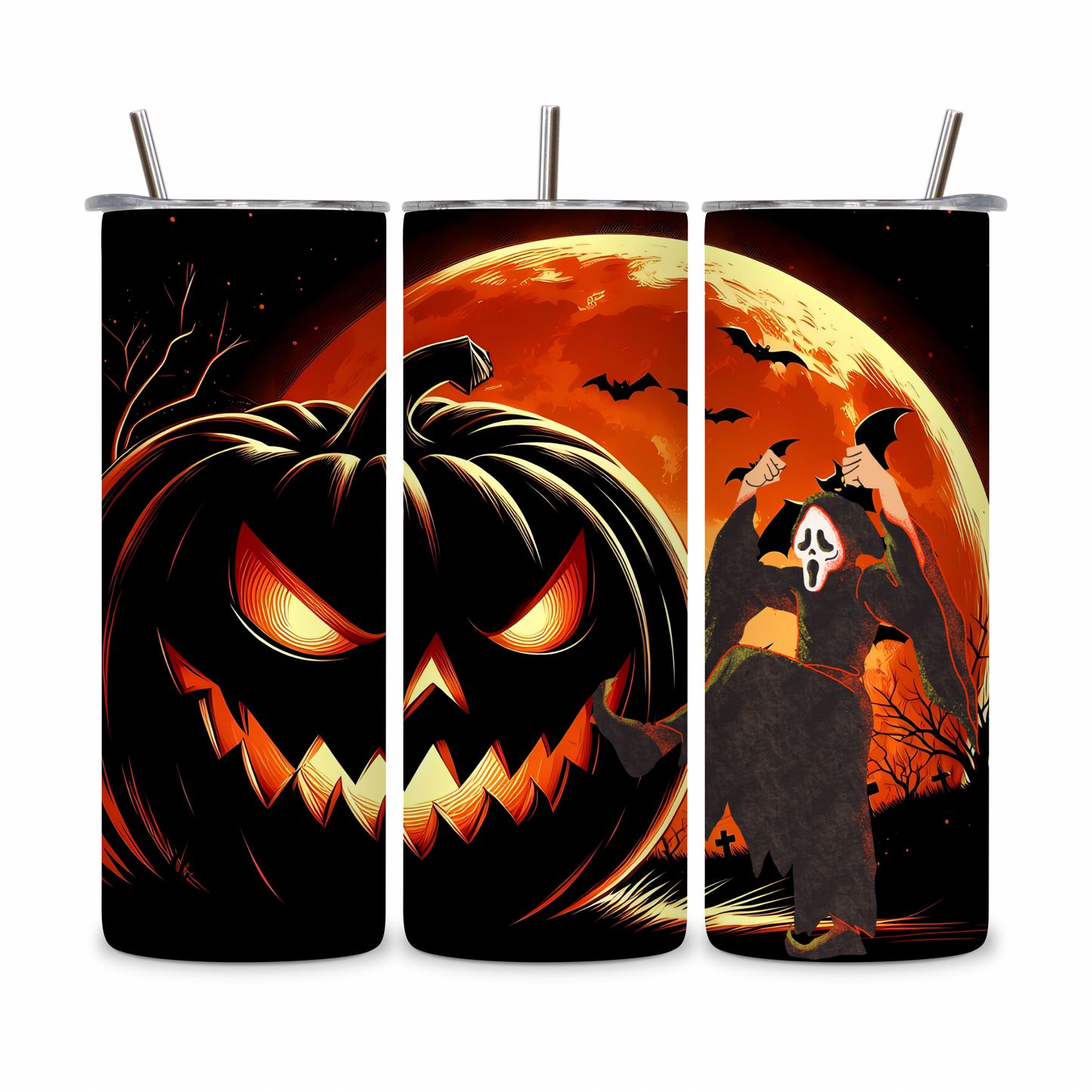 20 OZ Halloween Stainless Steel Tumblers