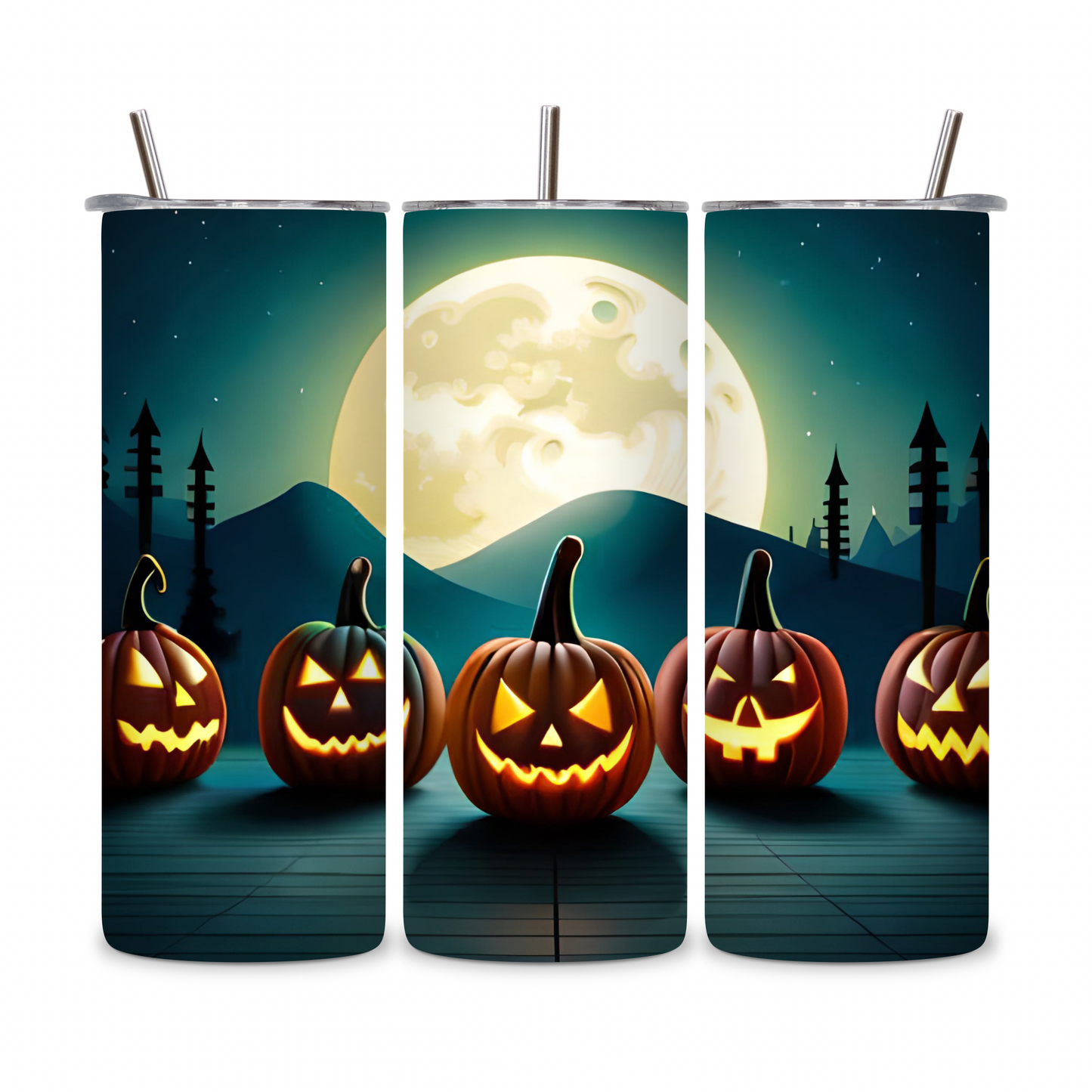 20 OZ Halloween Stainless Steel Tumblers