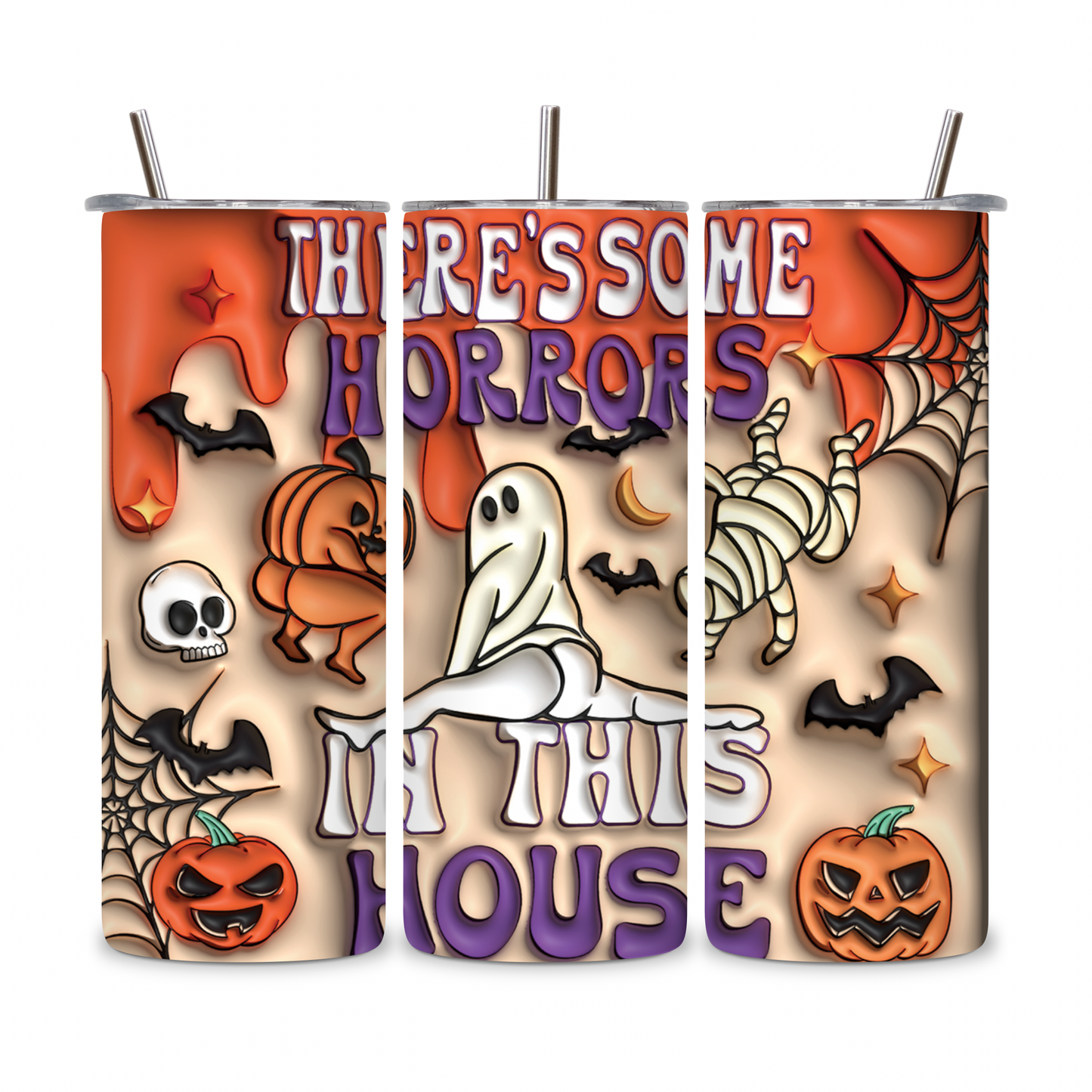 20 OZ Halloween Stainless Steel Tumblers