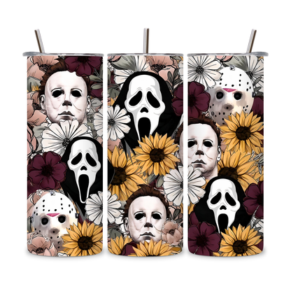 20 OZ Horror Characters Stainless Steel Tumblers