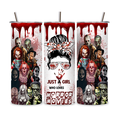 20 OZ Horror Characters Stainless Steel Tumblers
