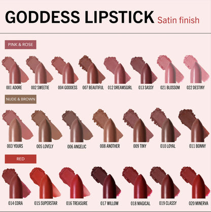 Moira Goddess Satin Lipstick