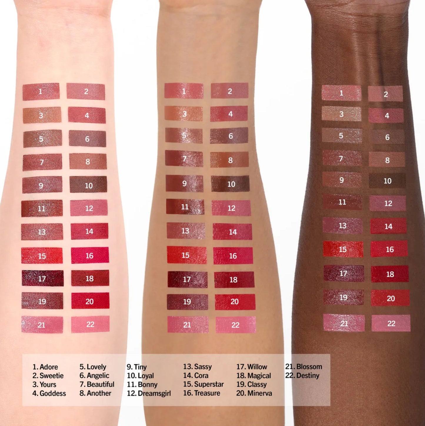 Moira Goddess Satin Lipstick
