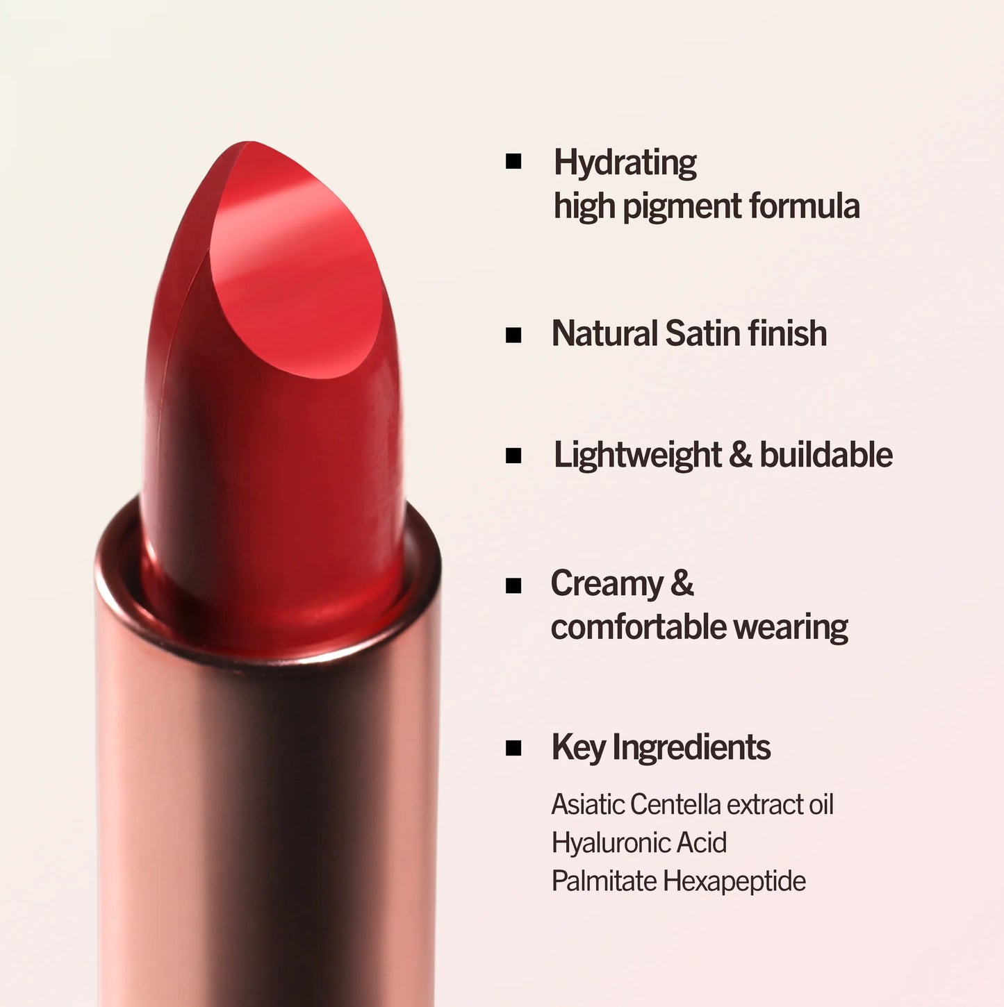 Moira Goddess Satin Lipstick