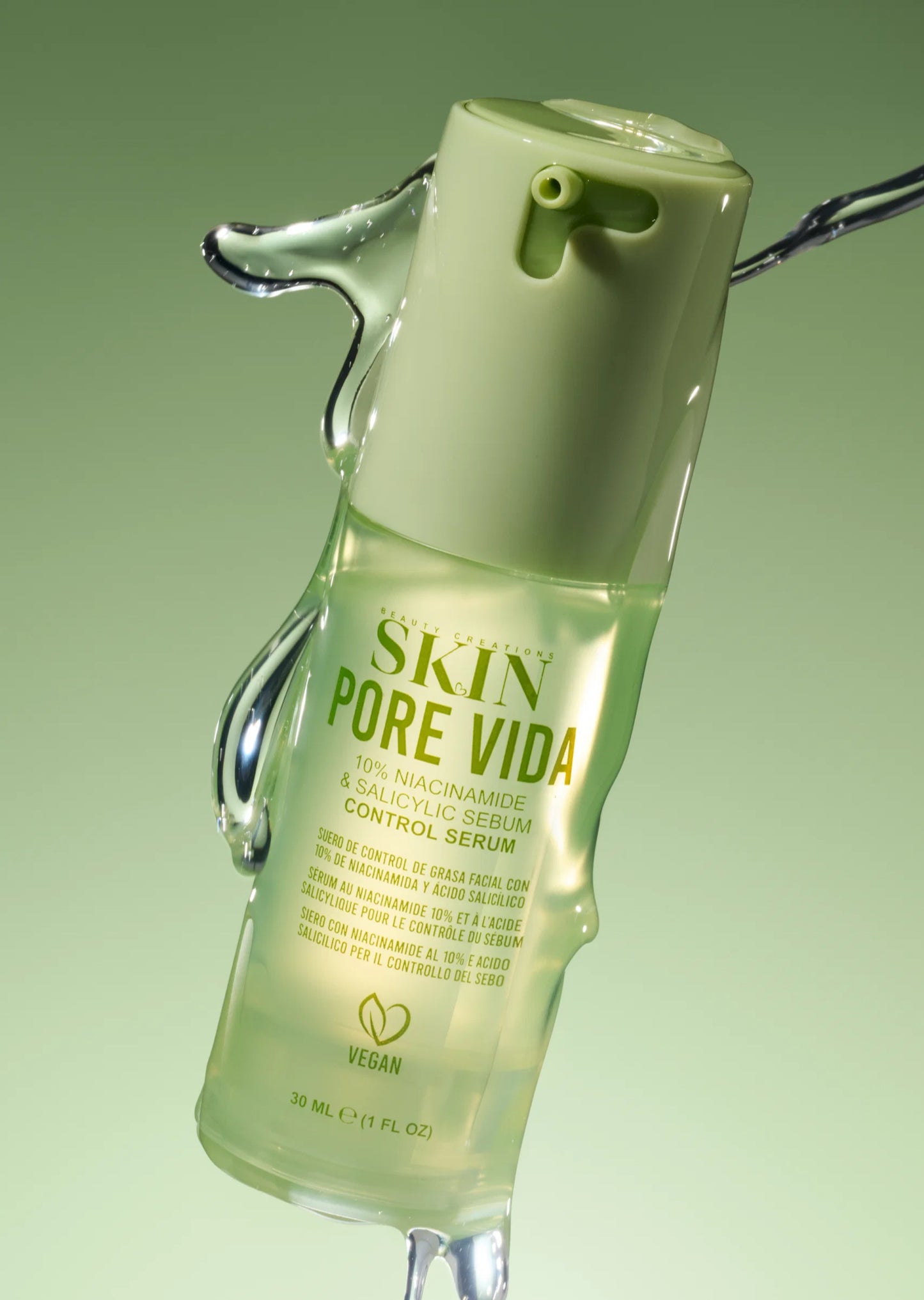 Beauty Creations Skin Pore Vida 10% Niacinamide & Salicylic Acid Sebum Control Serum