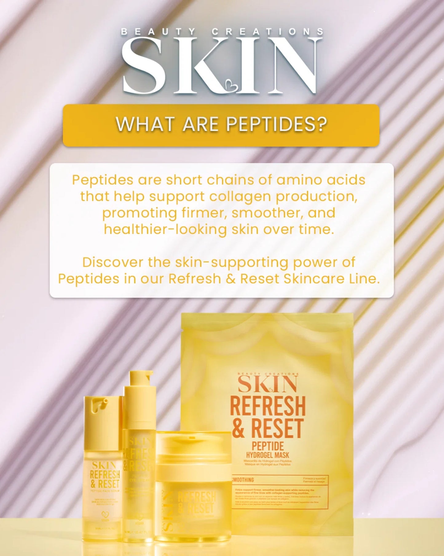 Beauty Creations Skin Refresh & Reset Peptide Moisturizer