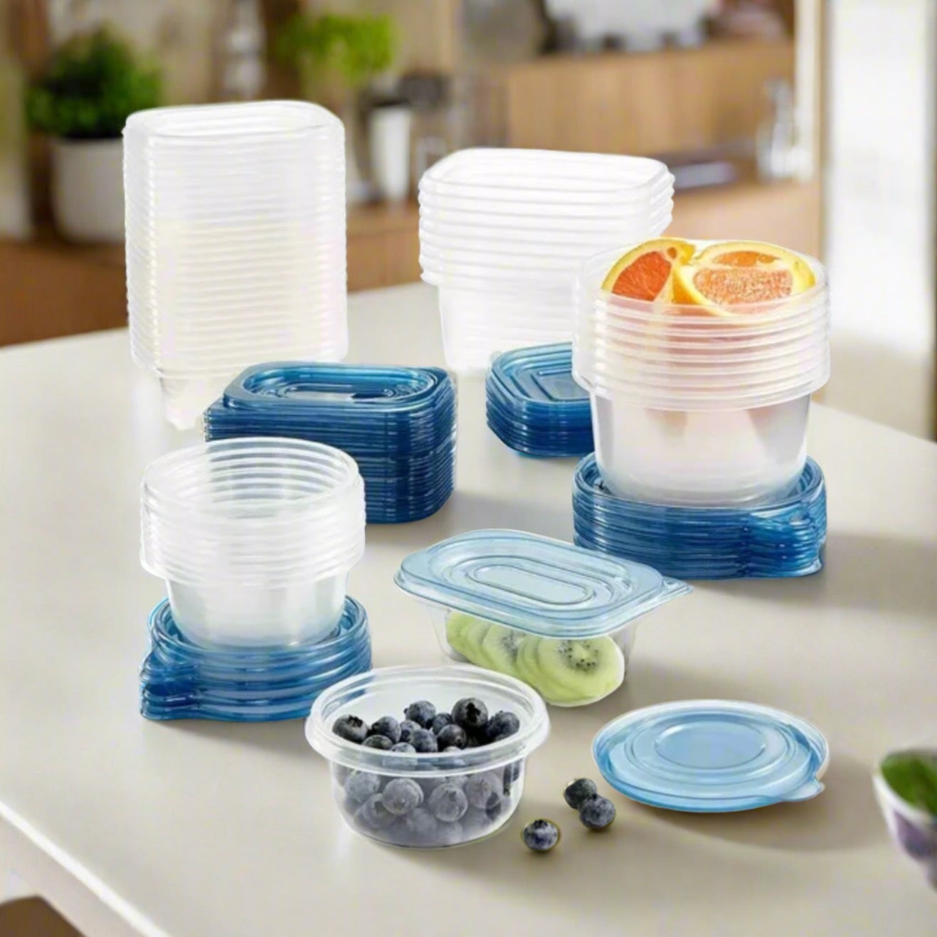 AR+Cook 100 Piece Food Storage Containers