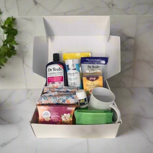 Period Self Care Comfort Box(58 Items)