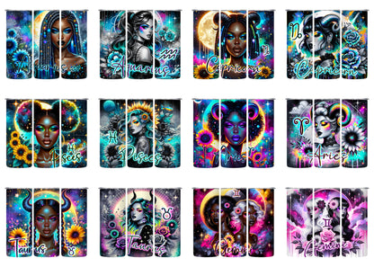 20 OZ Women Zodiac Stainless Steel Tumblers