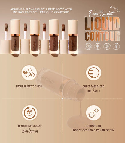 Moira Face Sculpt Liquid Contour