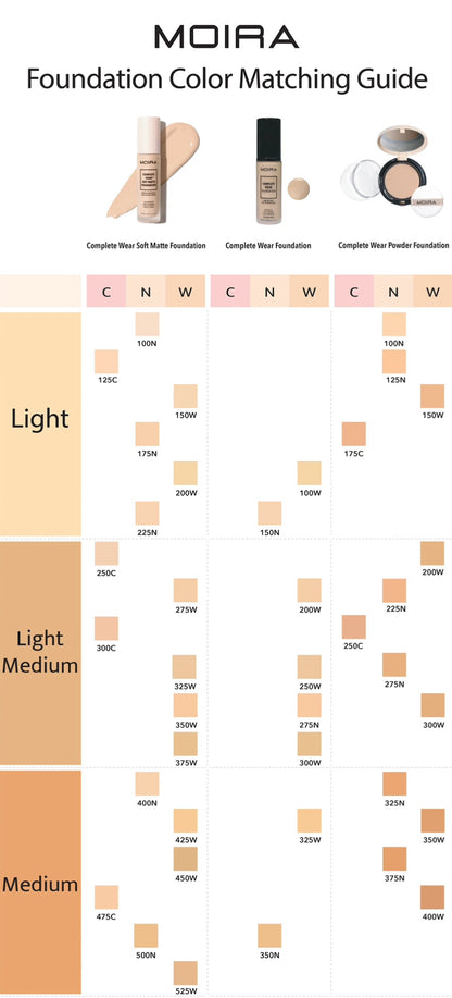 Moira Complete Wear Soft Matte Foundation