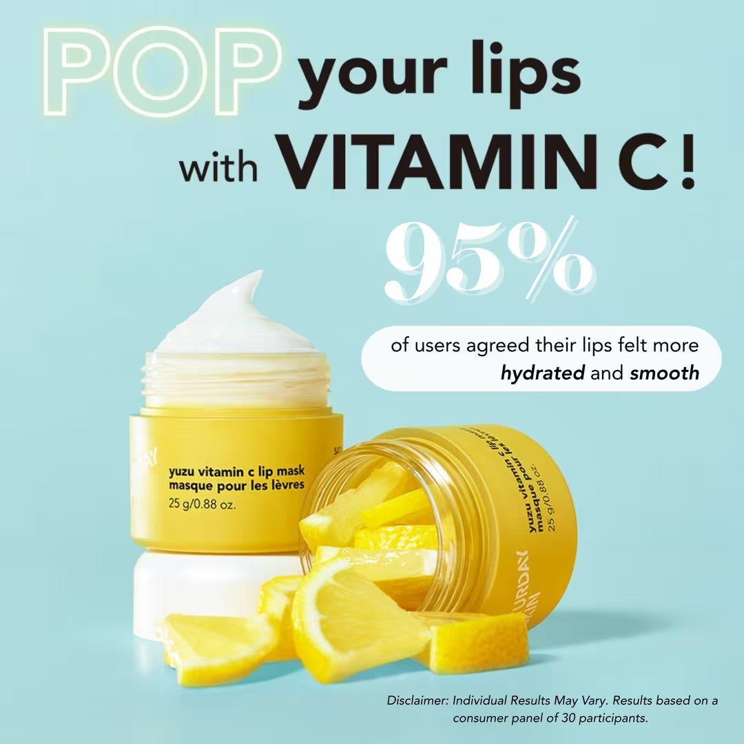 Saturday Skin Yuzu Vitamin C Lip Mask
