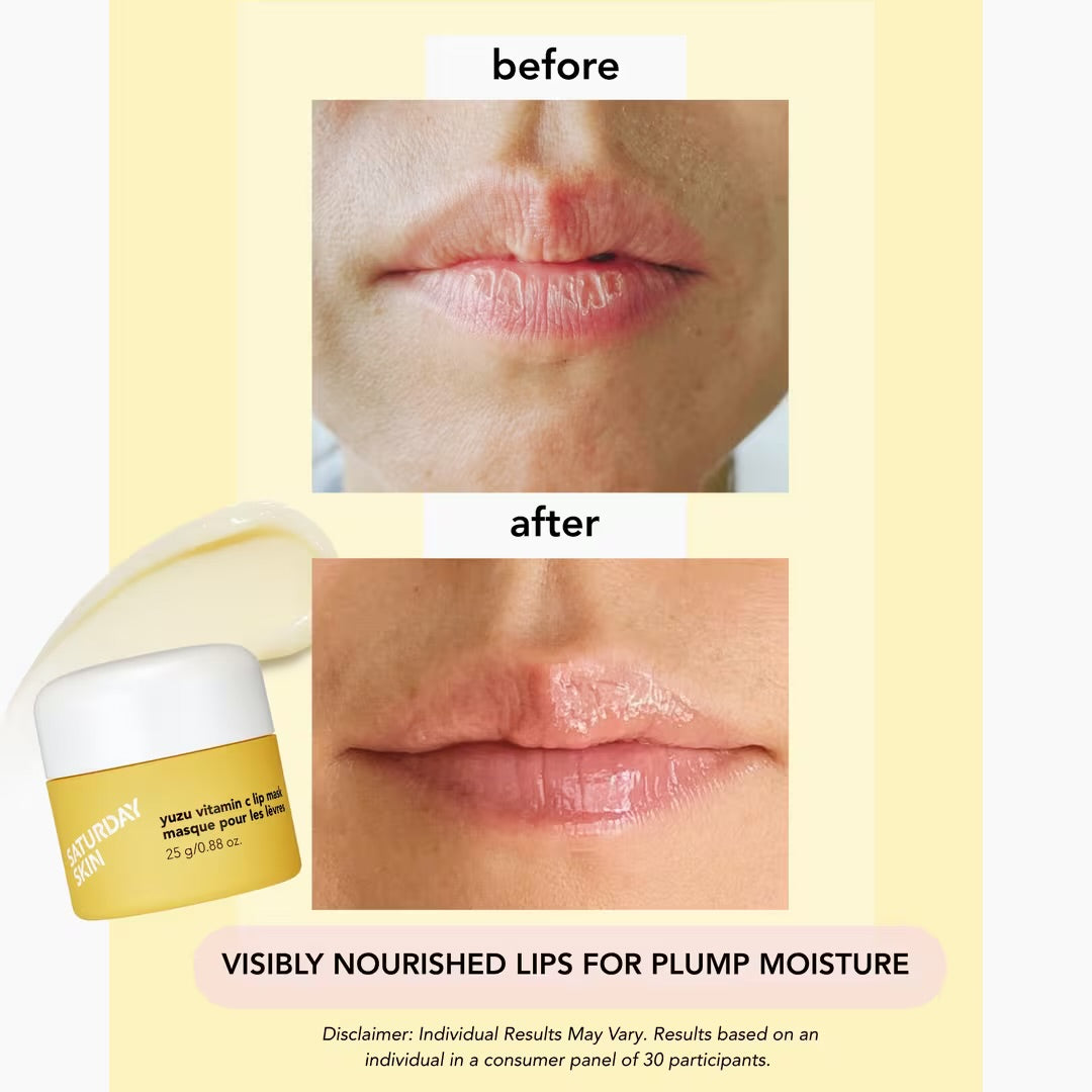 Saturday Skin Yuzu Vitamin C Lip Mask