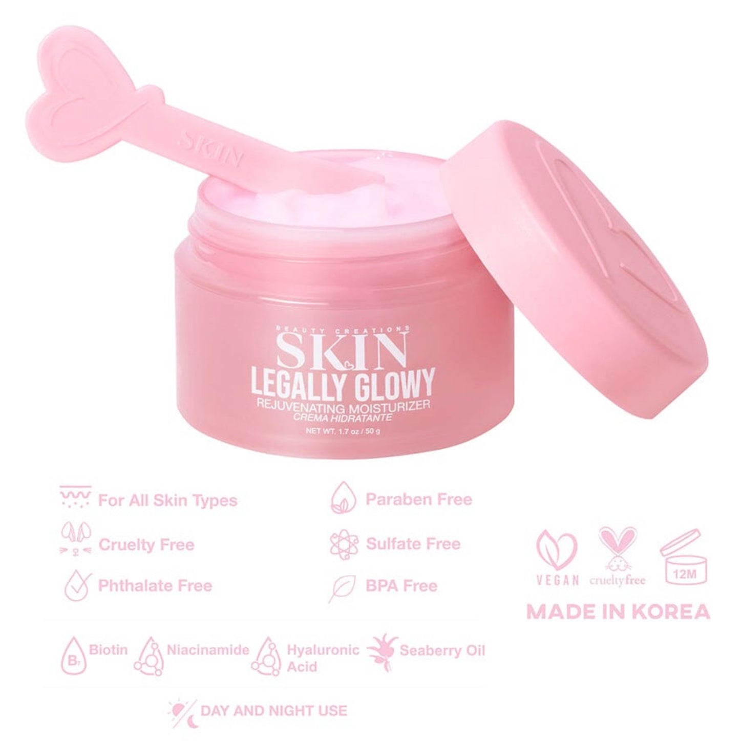 Beauty Creations Skin - Legally Glowy Rejuvenating Moisturizer