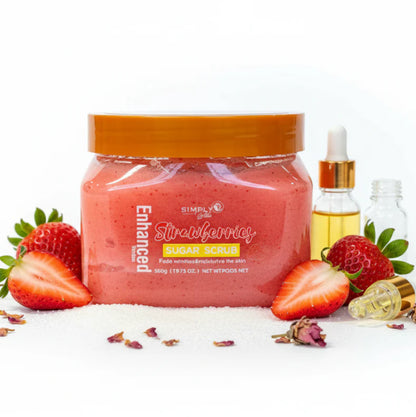 Simply Bella Strawberry Sugar Face & Body Scrub