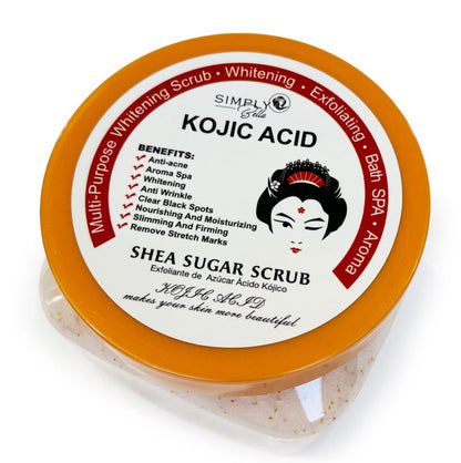 Simply Bella Kojic Acid Sugar Face & Body Scrub