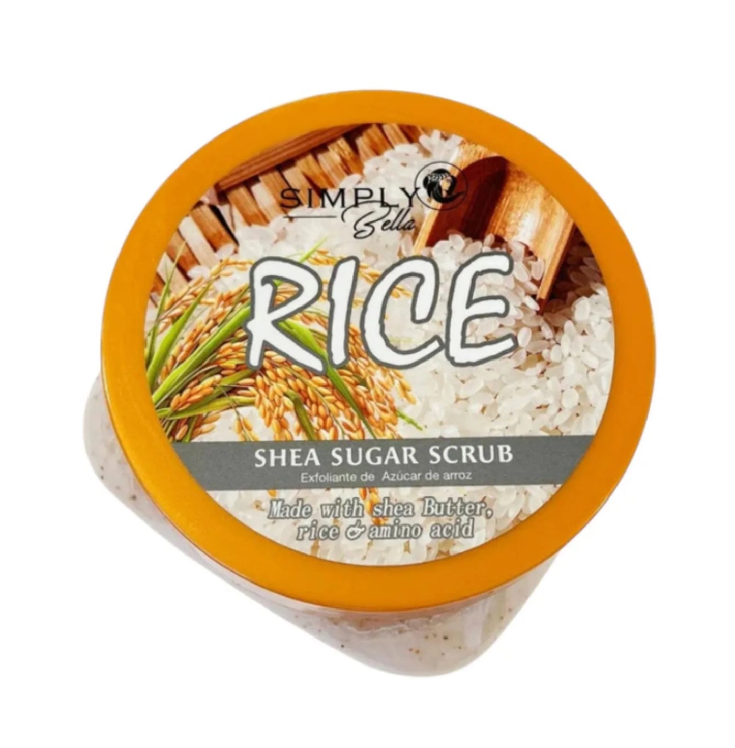 Simply Bella Rice Sugar Face & Body Scrub