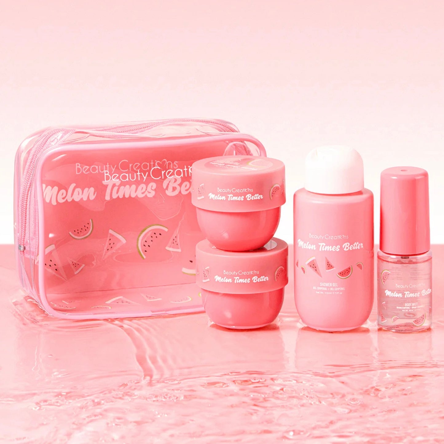 Beauty Creations Sweet Dose Mini Body Care Kit - Melon Times Better