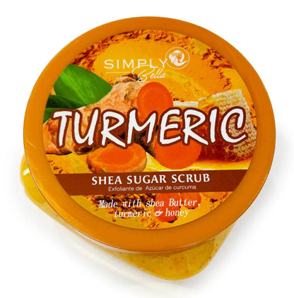 Simply Bella Turmeric Sugar Face & Body Scrub