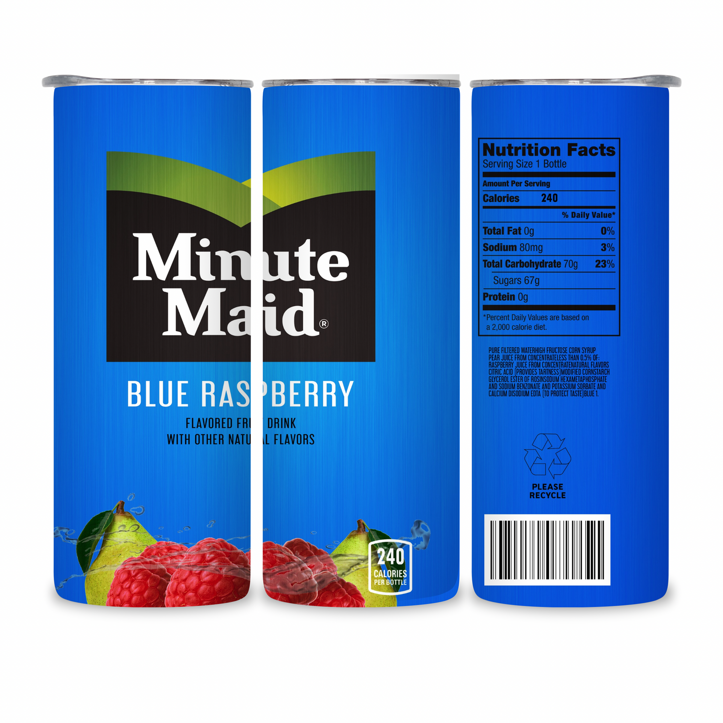 20 OZ Juice Stainless Steel Tumblers