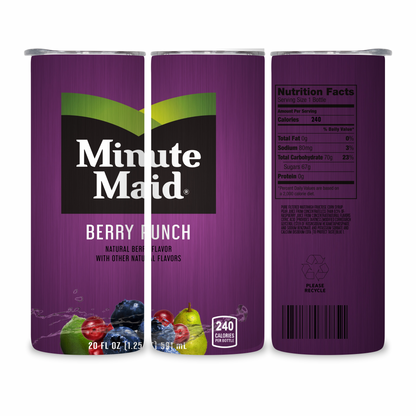 20 OZ Juice Stainless Steel Tumblers