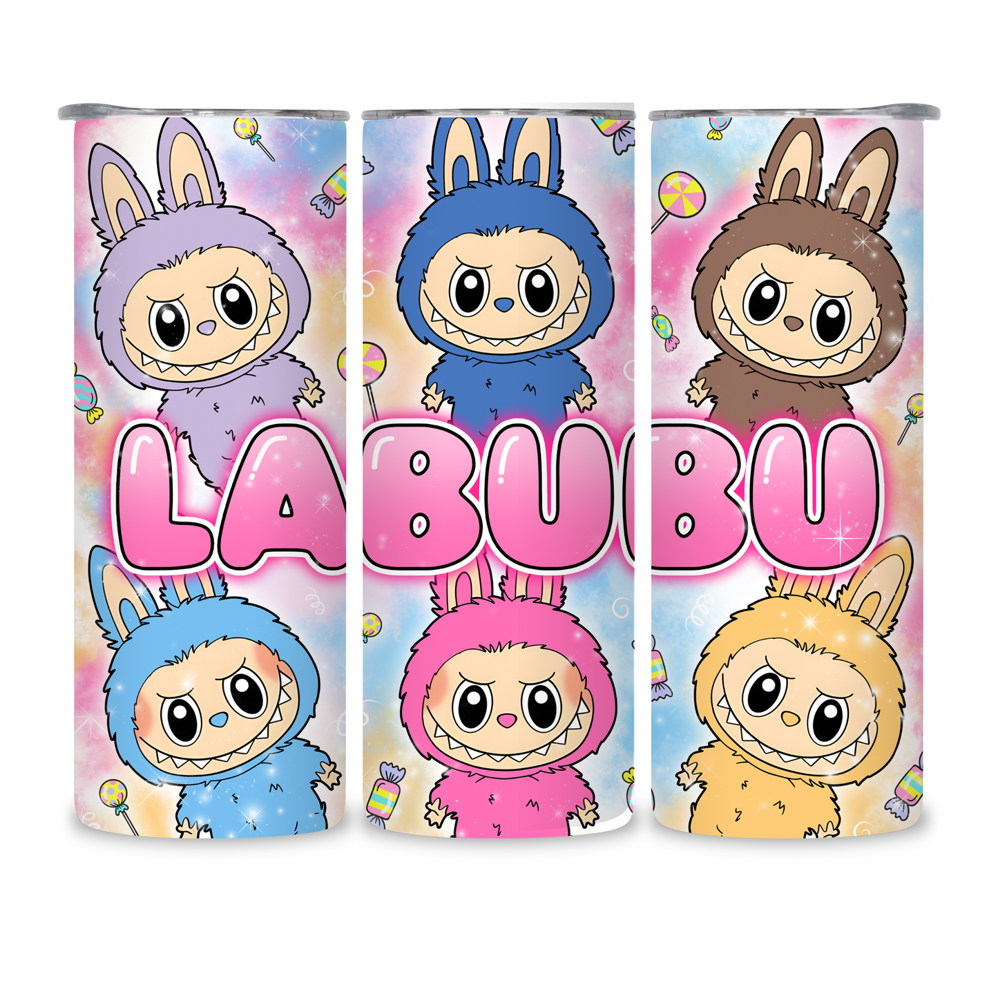 20 OZ Labubu Stainless Steel Tumblers