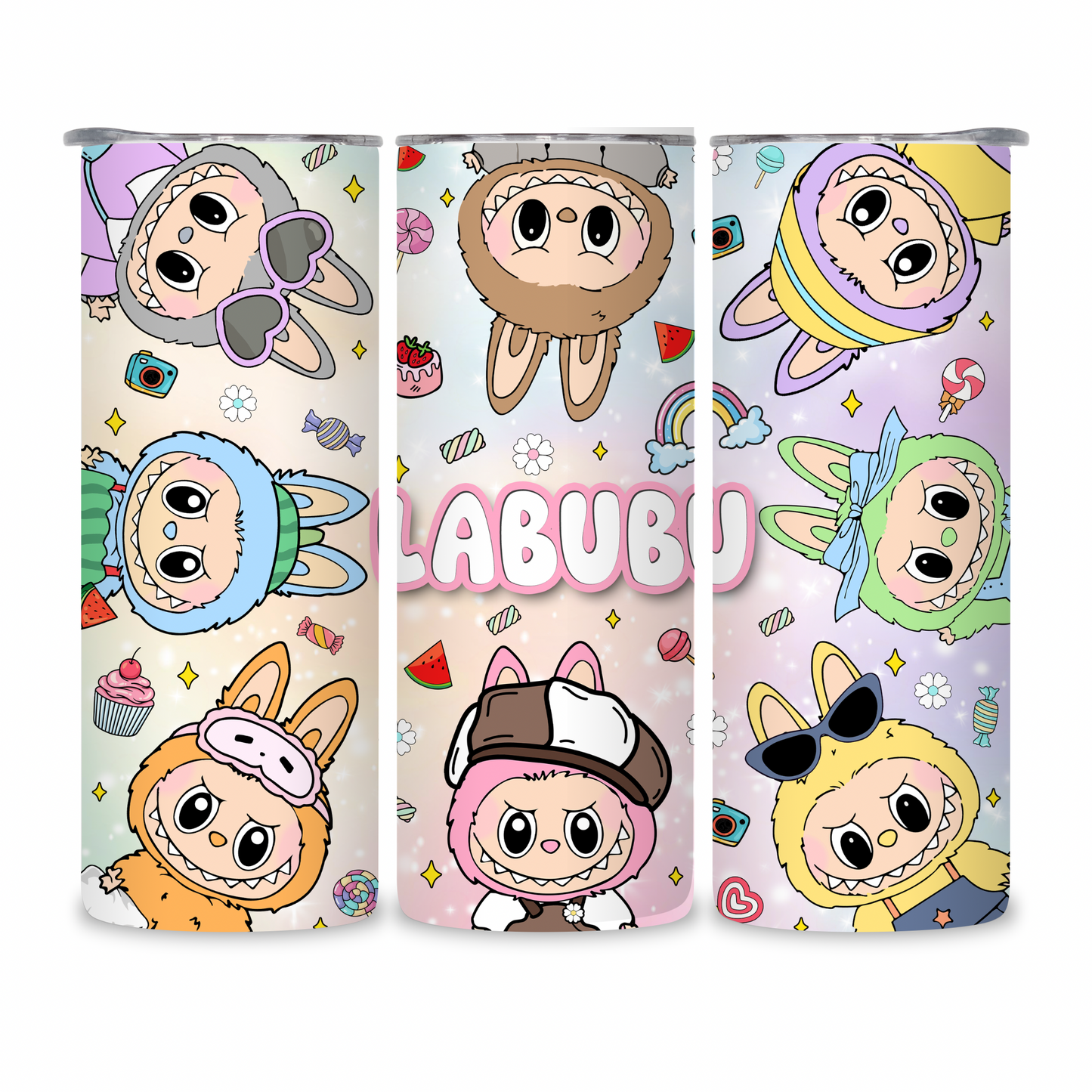 20 OZ Labubu Stainless Steel Tumblers