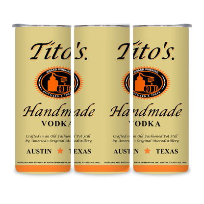 20 OZ Liquor Design Stainless Steel Tumblers