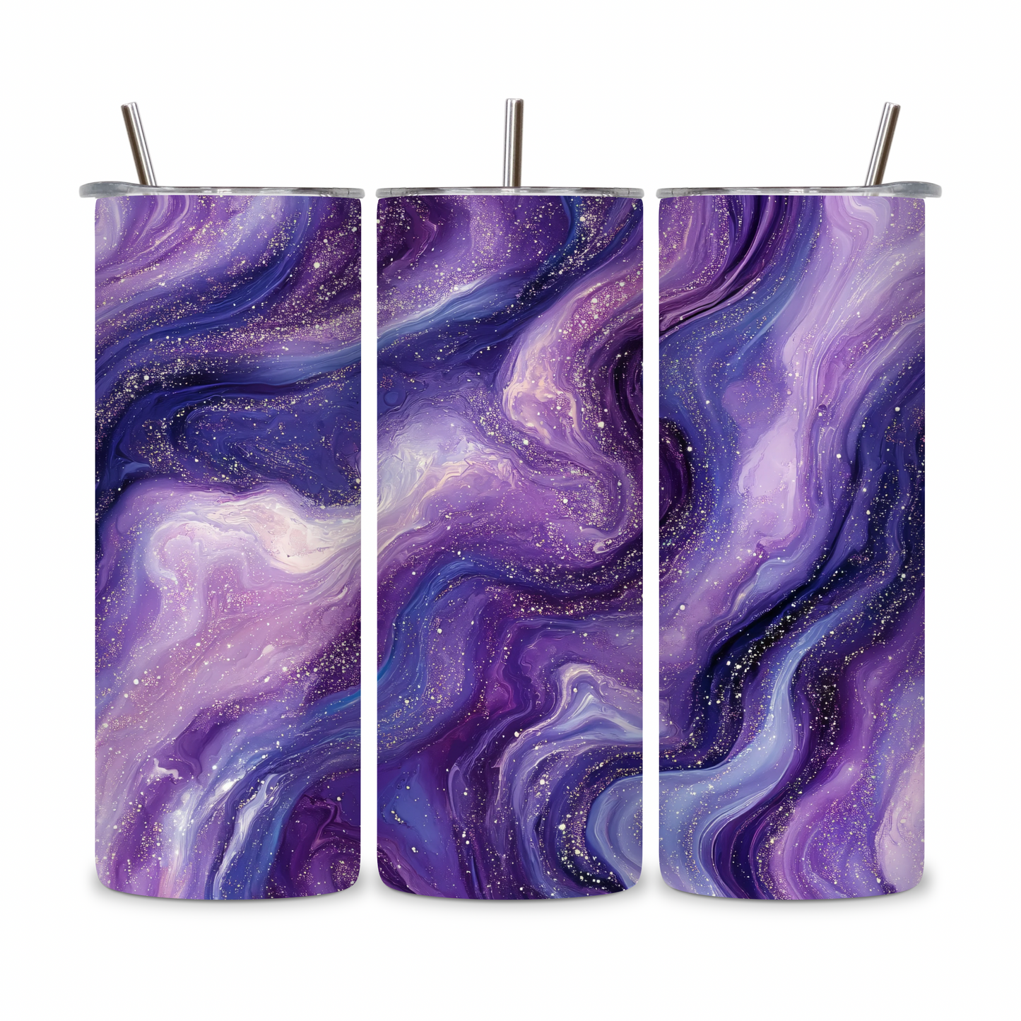 20 OZ Marble Stainless Steel Tumblers