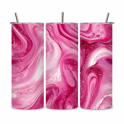 20 OZ Marble Stainless Steel Tumblers