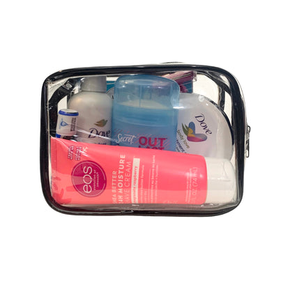 Women’s Hygiene 16 Piece Travel Toiletries Bag