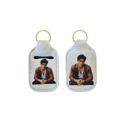 Wristlet Hand Sanitizer Holder Keychain