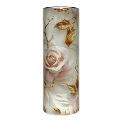20 OZ Flowers Stainless Steel Tumblers